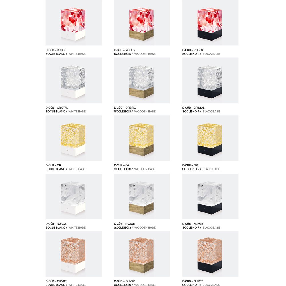 Objets de décoration - D-cüb - HISLE x DACRYL - HISLE
