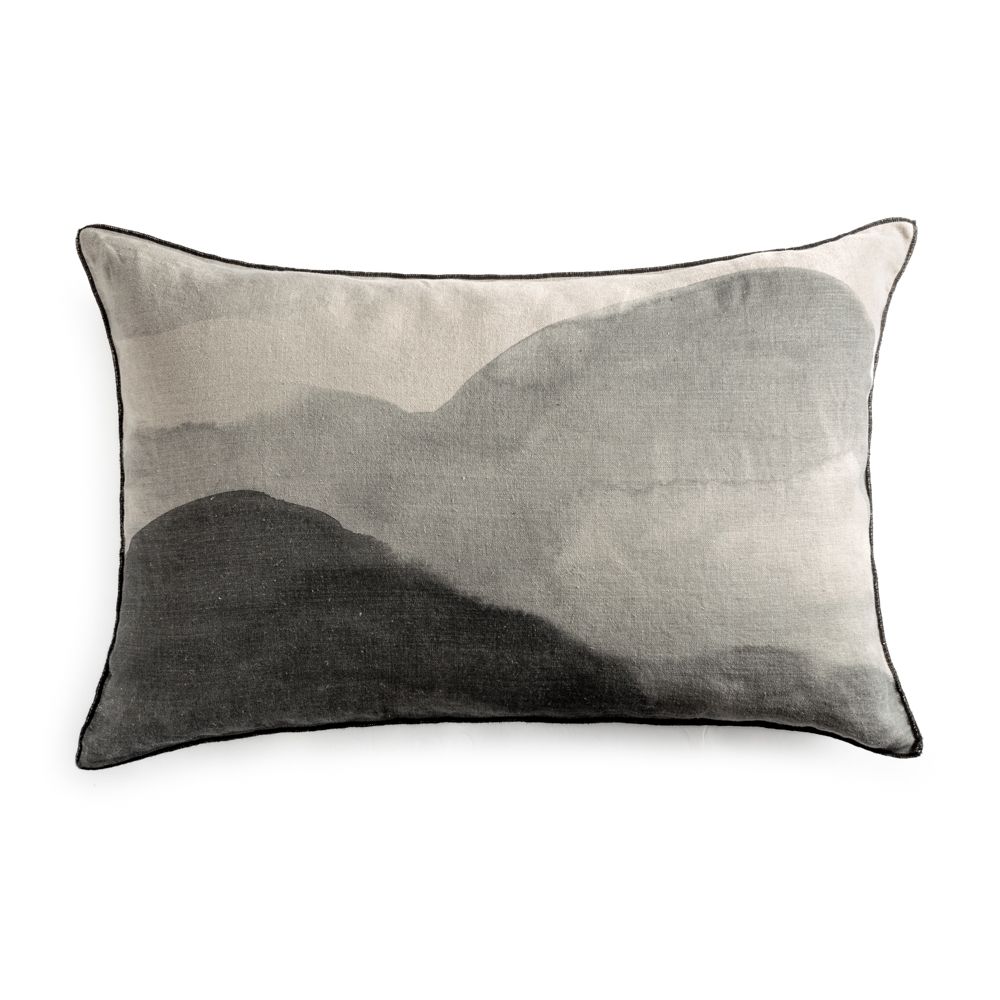 Coussins textile - Coussin géant Encre - LE MONDE SAUVAGE BEATRICE LAVAL