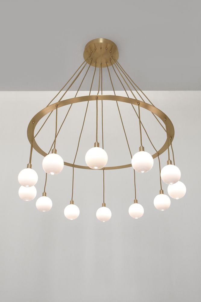 Plafonniers - Lustre Drape Circle12 - SKLO