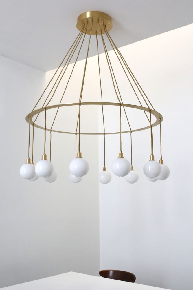 Plafonniers - Lustre Drape Circle12 - SKLO