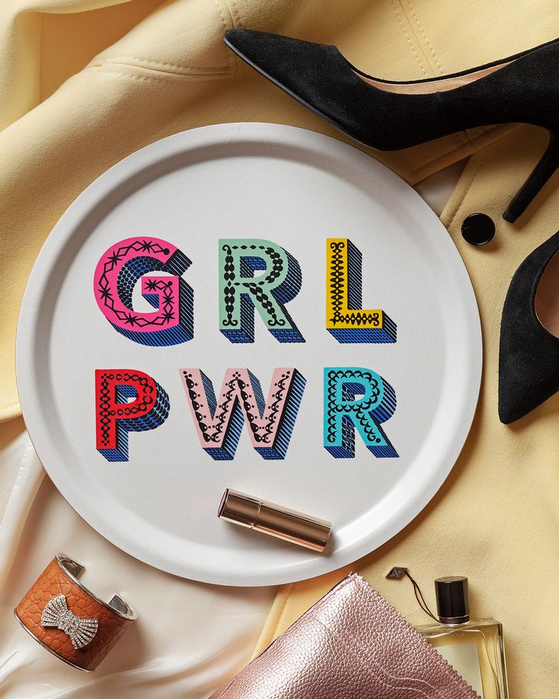 Trays - GRL PWR - Girl Power - Trays - JAMIDA OF SWEDEN