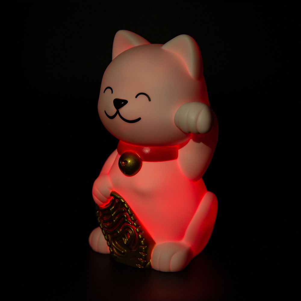 Cadeaux - Veilleuse chat porte-bonheur - DHINK.EU