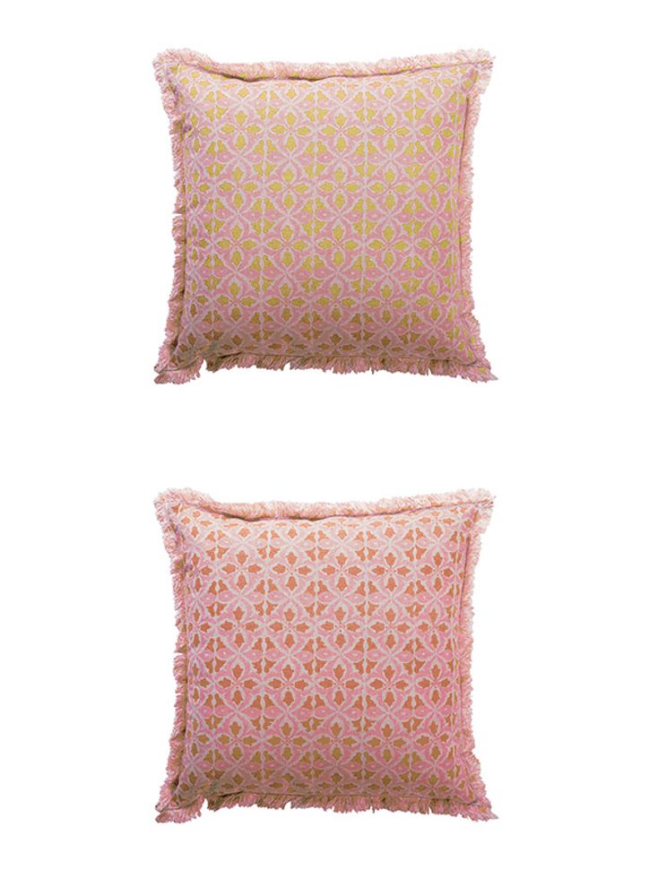 Coussins - Coussins imprimés main - INKA FRANCE