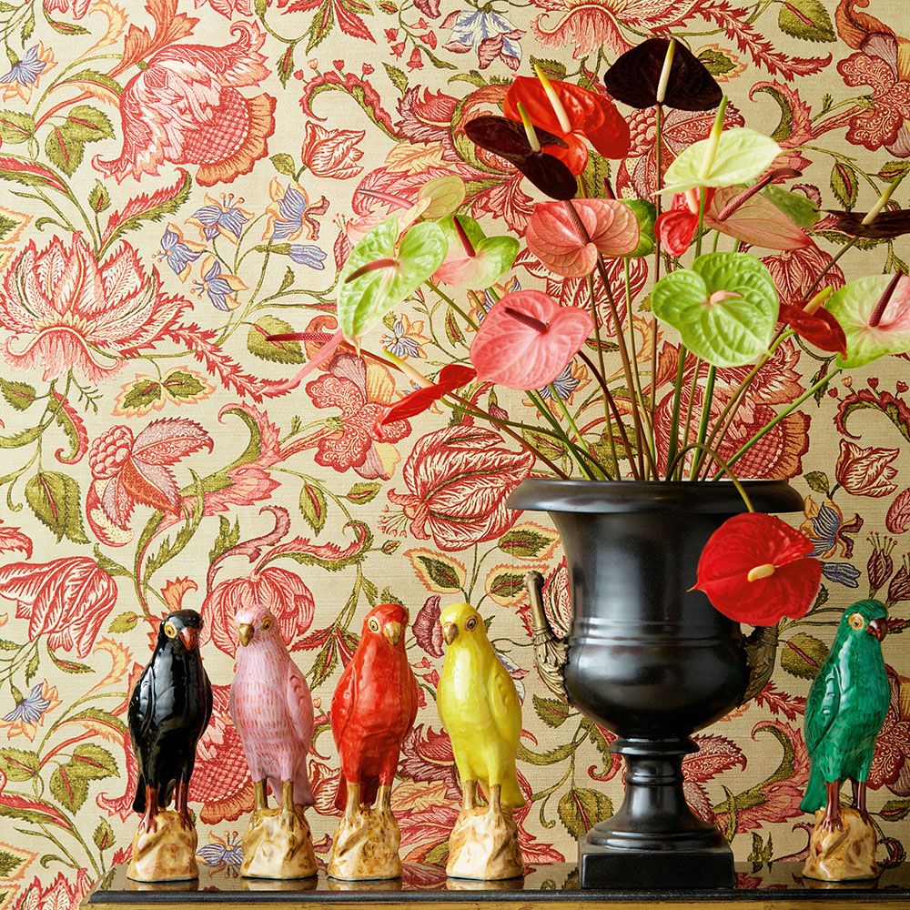 Objets de décoration - PERROQUET EN PORCELAINE - G & C INTERIORS A/S
