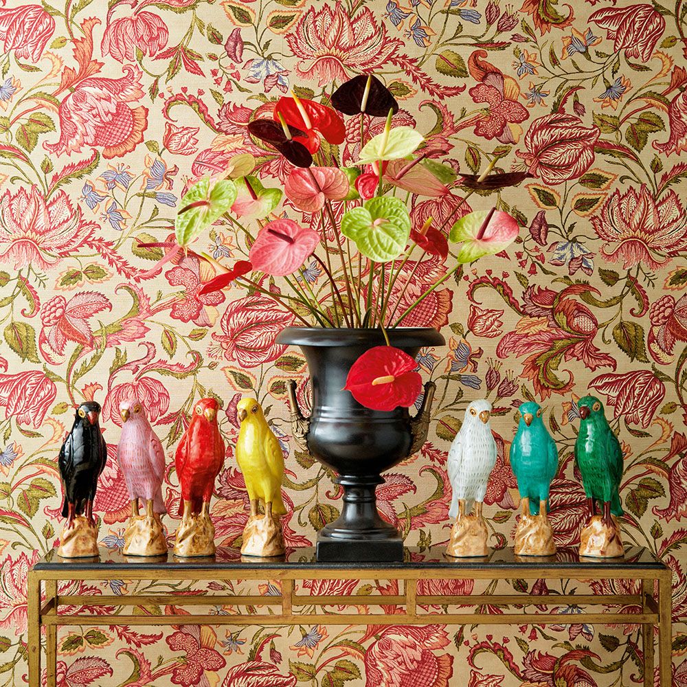 Objets de décoration - PERROQUET EN PORCELAINE - G & C INTERIORS A/S