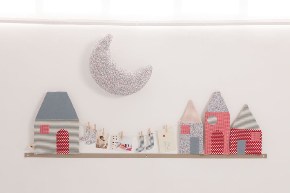 Other wall decoration - Vicolo 4 Calzette - STOFFAMICO - Textile Wall Decoration - MISCIMU' AMICI DI STOFFA