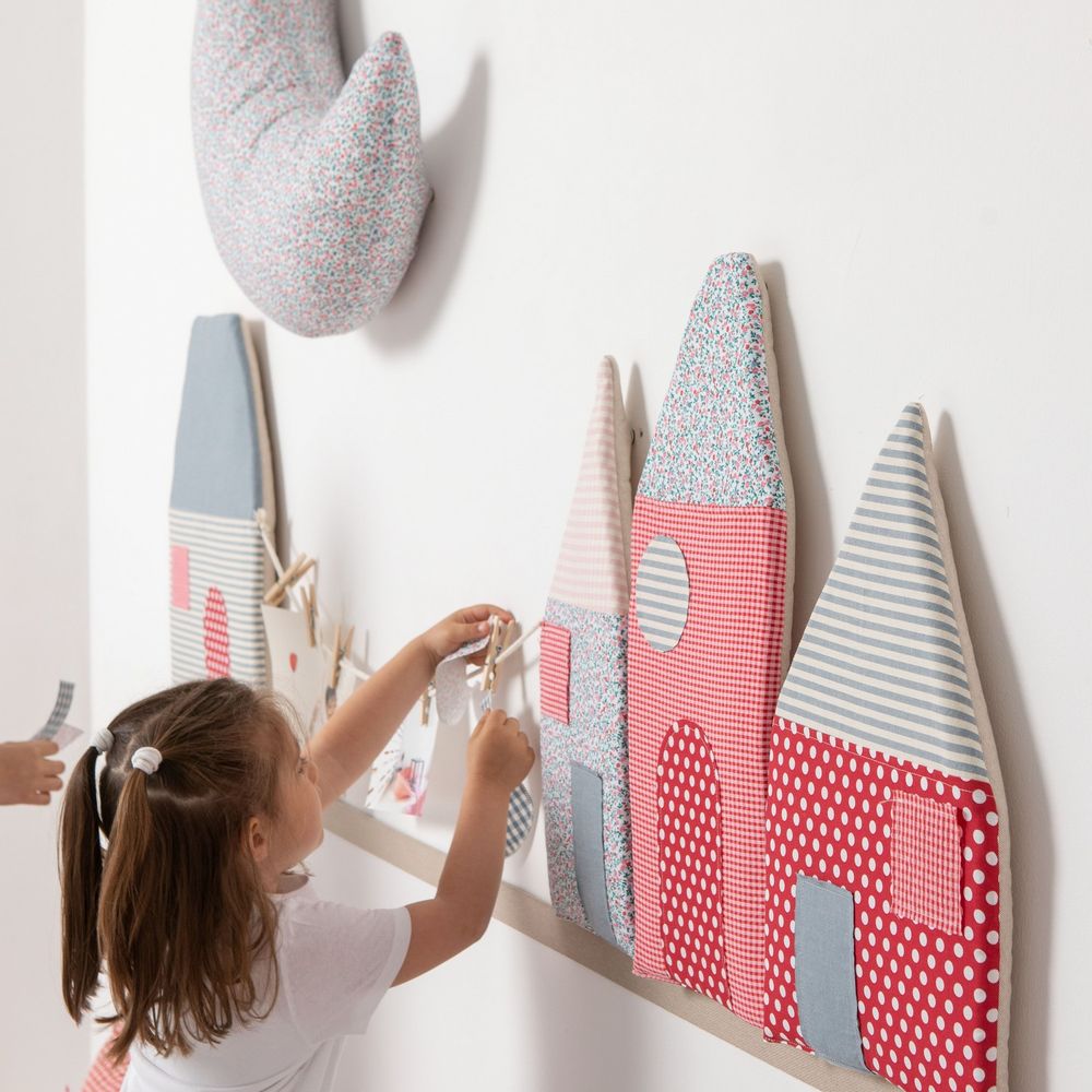 Other wall decoration - Vicolo 4 Calzette - STOFFAMICO - Textile Wall Decoration - MISCIMU' AMICI DI STOFFA