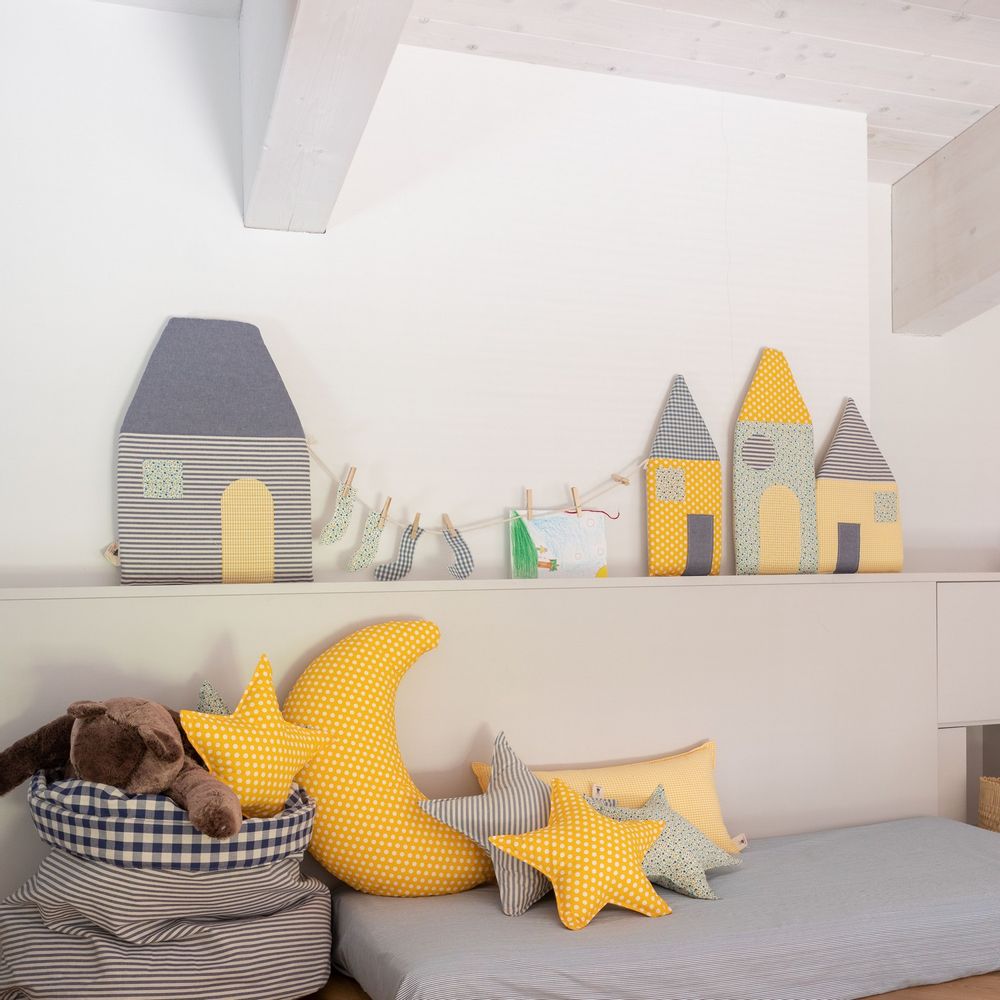 Other wall decoration - Vicolo 4 Calzette - STOFFAMICO - Textile Wall Decoration - MISCIMU' AMICI DI STOFFA