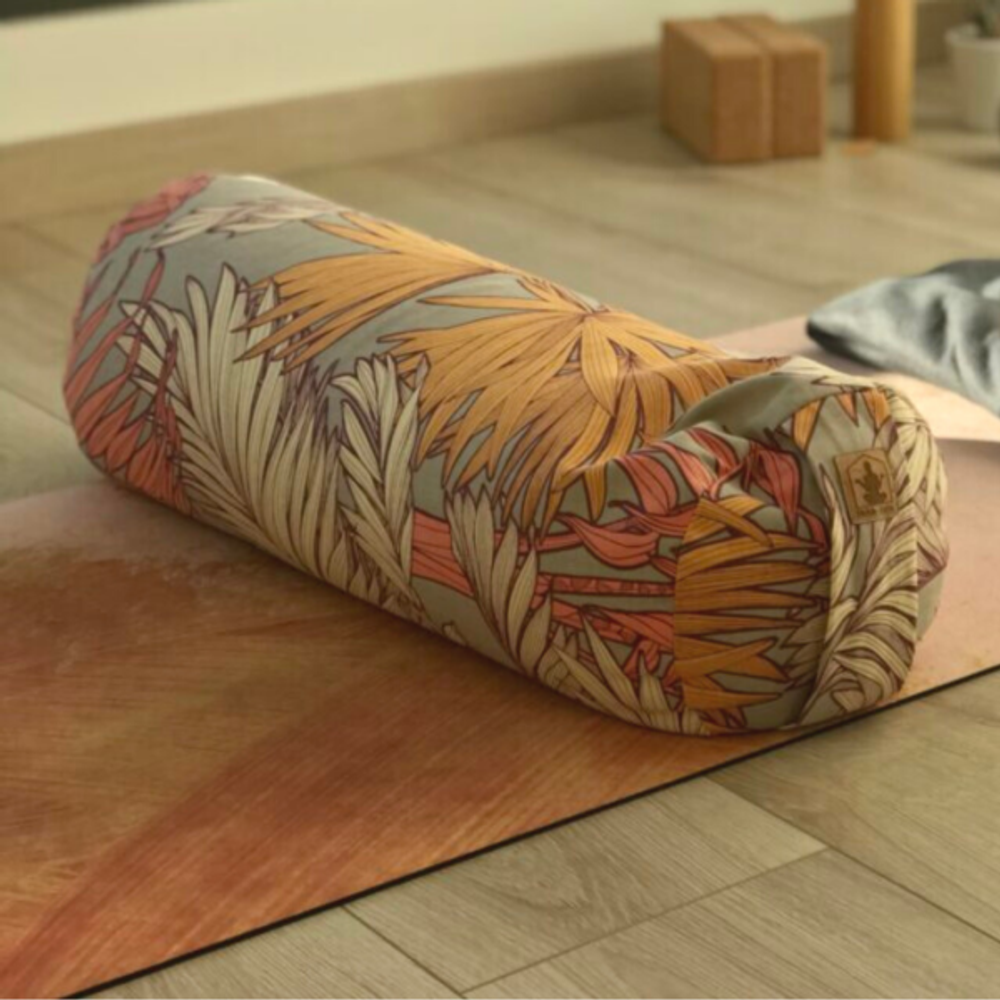Cushions - Grey Coco Bolster - L'ATELIER DES CREATEURS