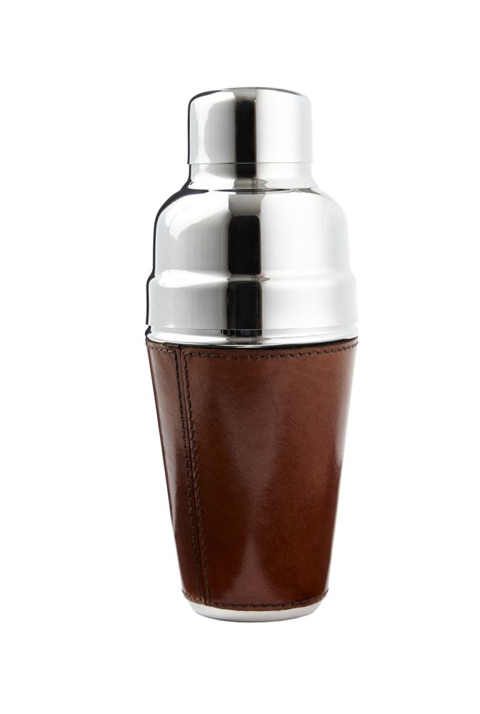 Cadeaux - Shaker à cocktail en cuir - LIFE OF RILEY