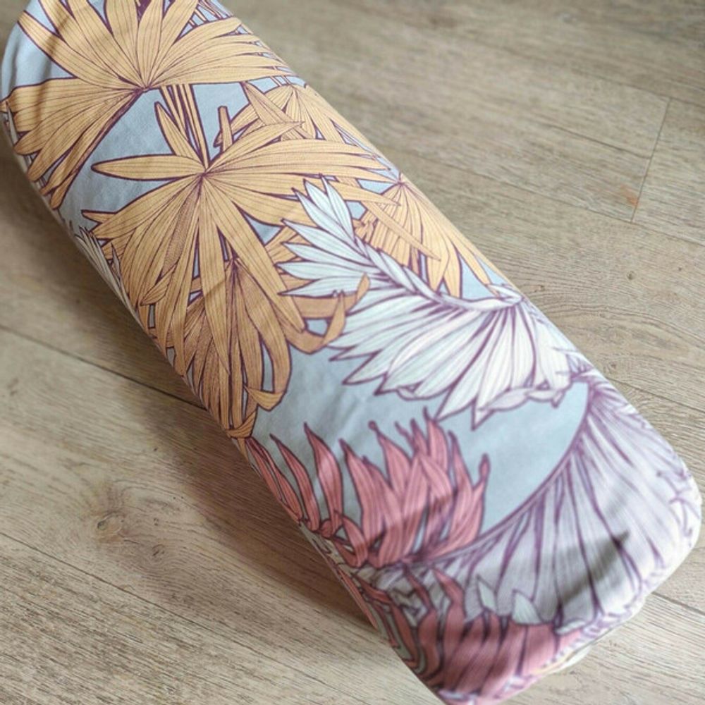 Cushions - Grey Coco Bolster - L'ATELIER DES CREATEURS