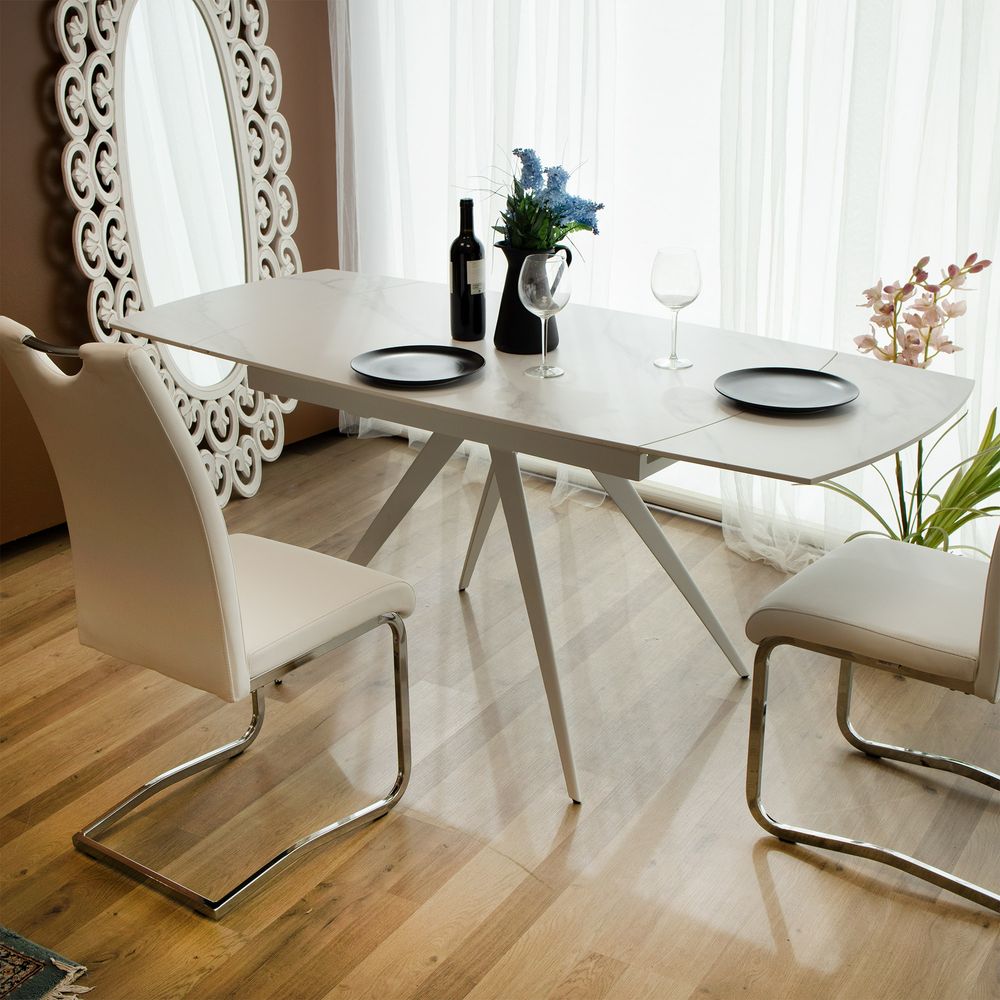 Dining Tables - Cribel Florida Table, marble effect  - CRIBEL