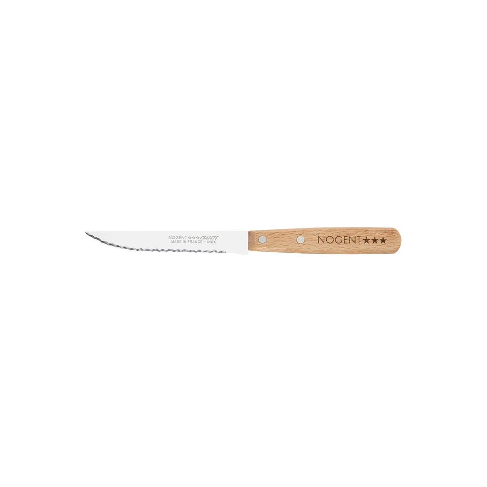 Couteaux - Couteau à Steak 11 cm – Hêtre – Nogent*** – Classic - NOGENT***