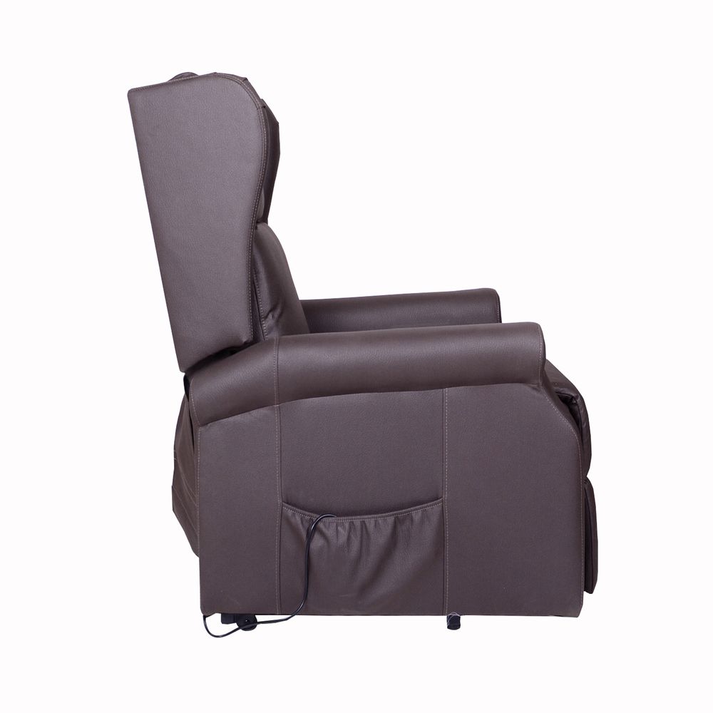 Fauteuils - Fauteuil Cribel Arlette D Relax en tissu nabuk - CRIBEL