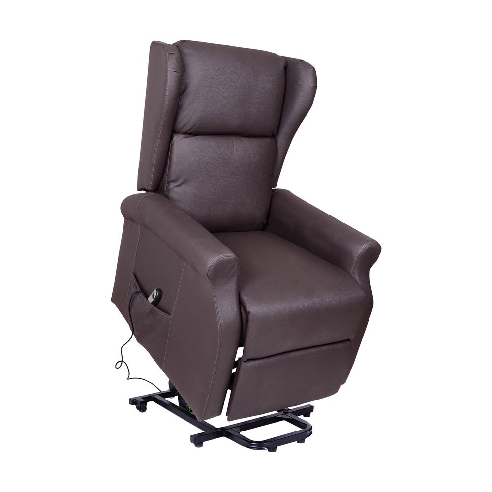 Fauteuils - Fauteuil Cribel Arlette D Relax en tissu nabuk - CRIBEL