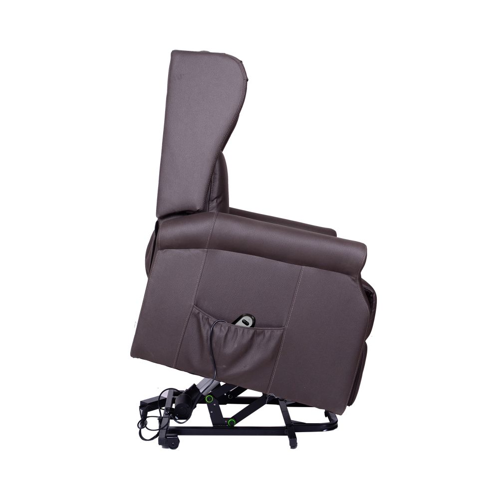 Fauteuils - Fauteuil Cribel Arlette D Relax en tissu nabuk - CRIBEL