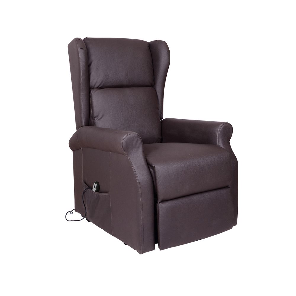 Fauteuils - Fauteuil Cribel Arlette D Relax en tissu nabuk - CRIBEL