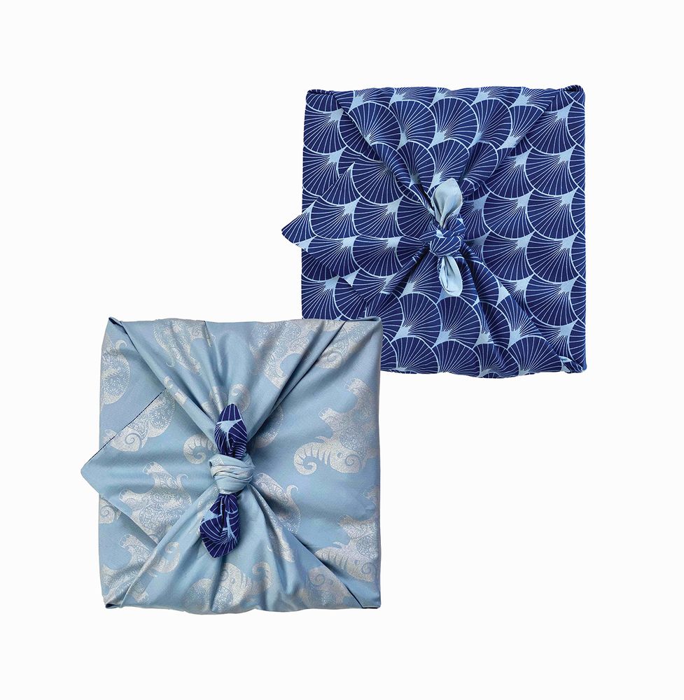 Gifts - FabRap Reversible Double Sided Small Reusable Gift Wrapping - FABRAP