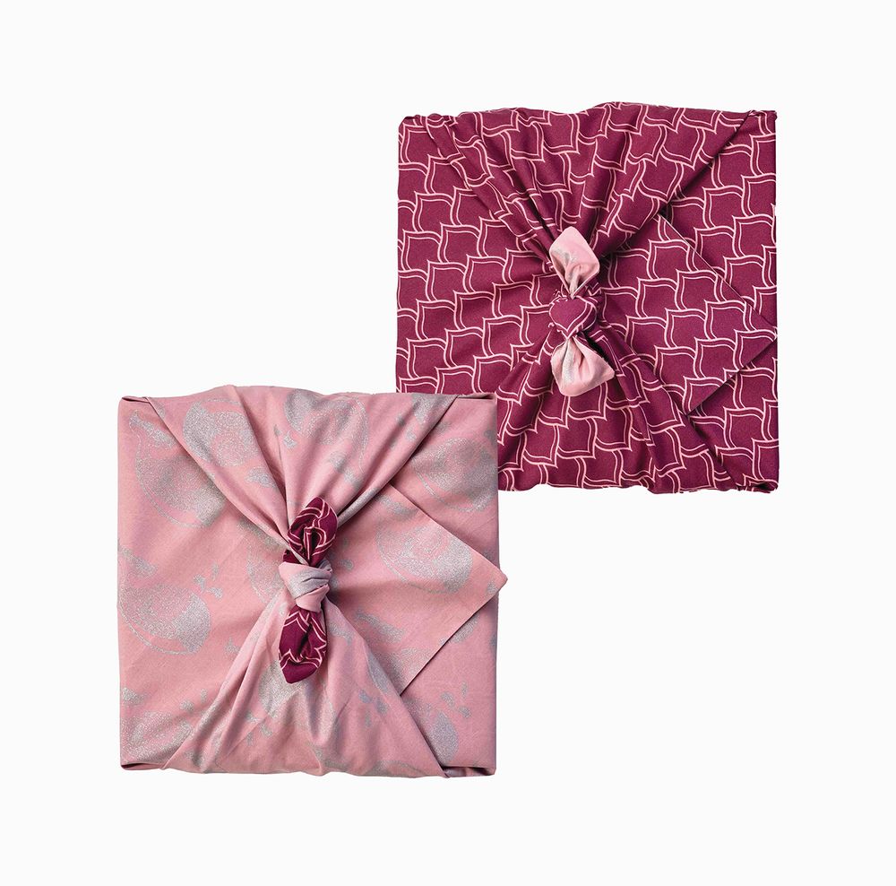 Gifts - FabRap Reversible Double Sided Small Reusable Gift Wrapping - FABRAP