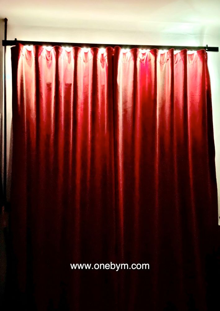 Objets de décoration - Tringles à rideaux lumineuses - ONE BY M