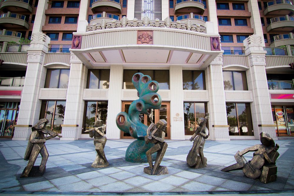 Sculptures, statuettes and miniatures - Flying Rhyme (Flute) Sculpture - GALLERY CHUAN