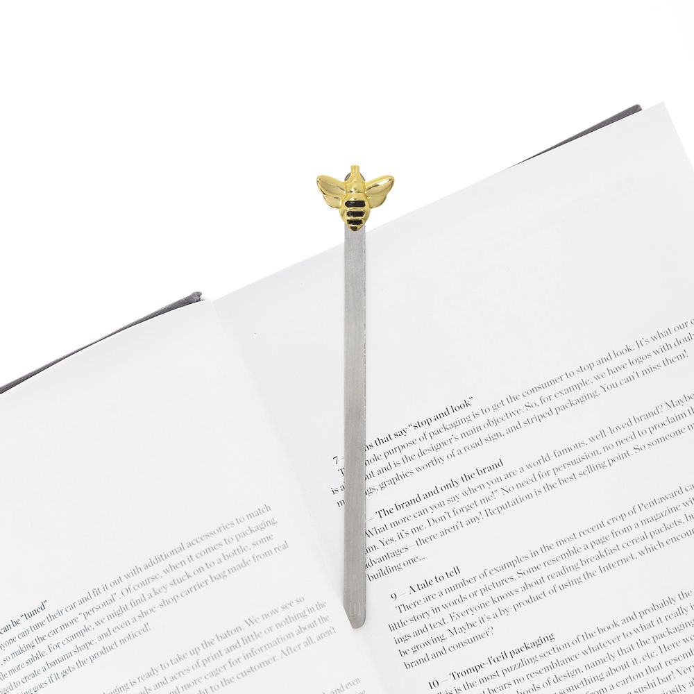 Papeterie - Marque-page Bee - METALMORPHOSE