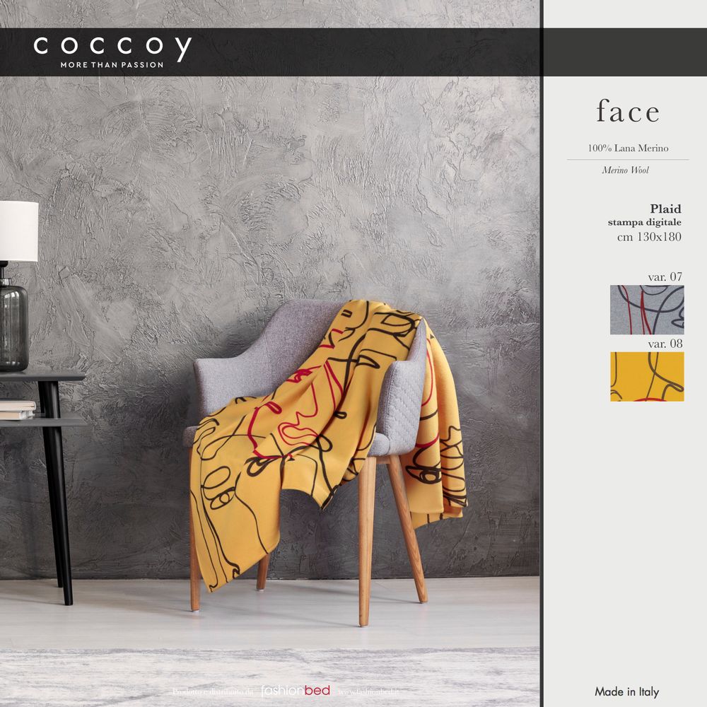 Objets de décoration - Plaid Face - COCCOY