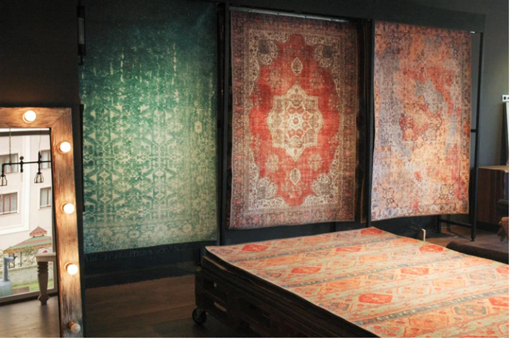 Design carpets - Decorative Printed Carpet - NORM HALI MOBILYA TEKSTIL