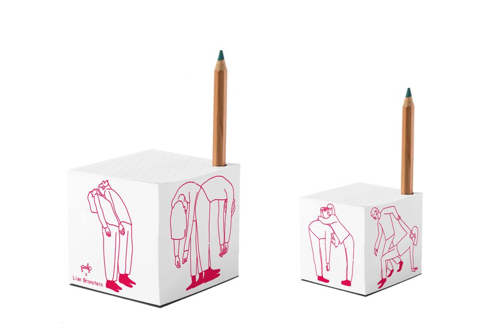 Gifts - New collection of Artists Illustrated Paper Cubes  - small & large - PULP SHOP
