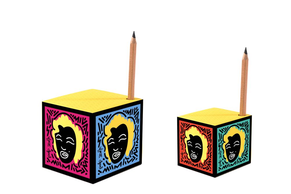 Gifts - New collection of Artists Illustrated Paper Cubes  - small & large - PULP SHOP