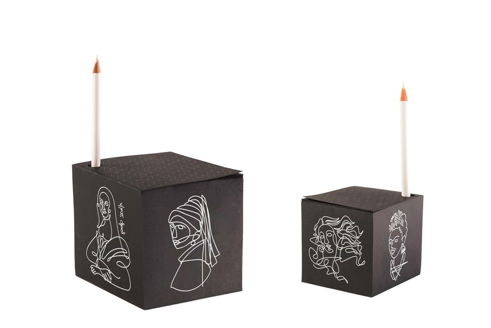 Gifts - New collection of Artists Illustrated Paper Cubes  - small & large - PULP SHOP