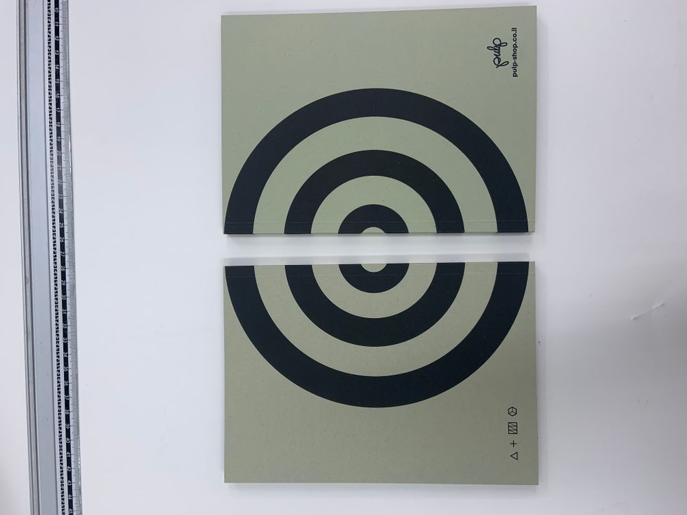 Gifts - "ECHOS" Collection - A5 black paper Notebooks - PULP SHOP