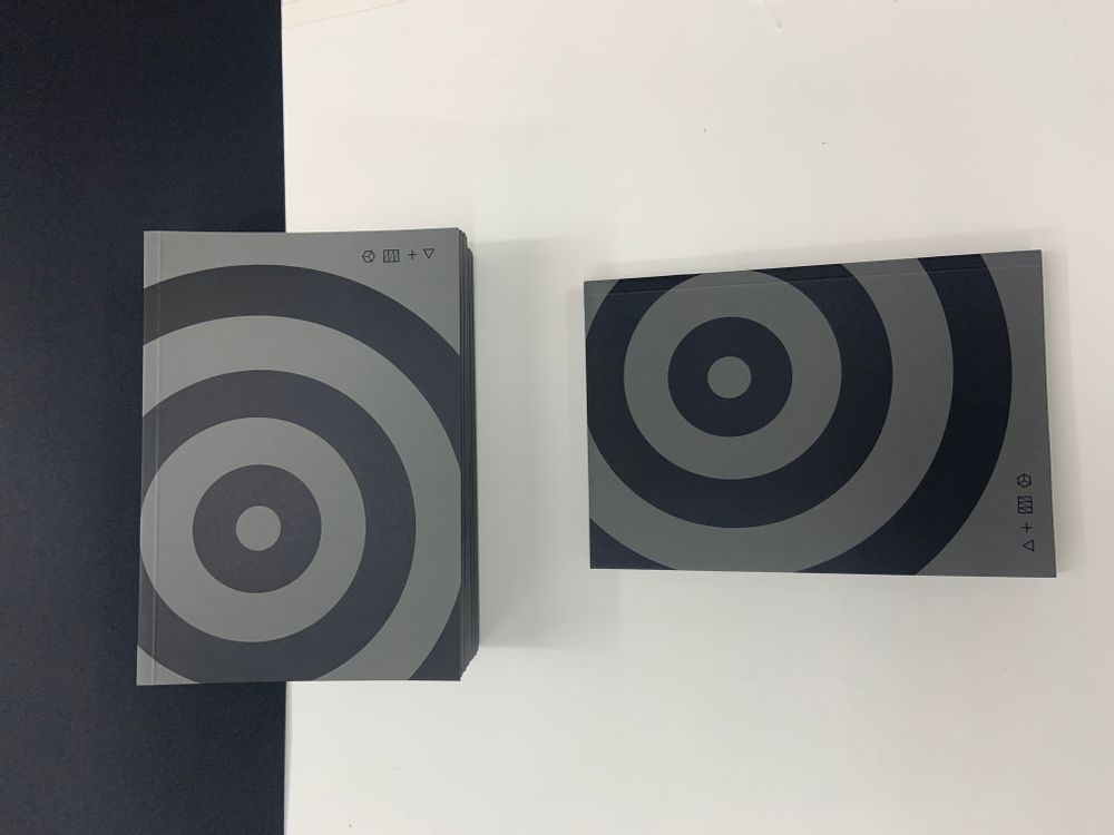 Gifts - "ECHOS" Collection - A5 black paper Notebooks - PULP SHOP