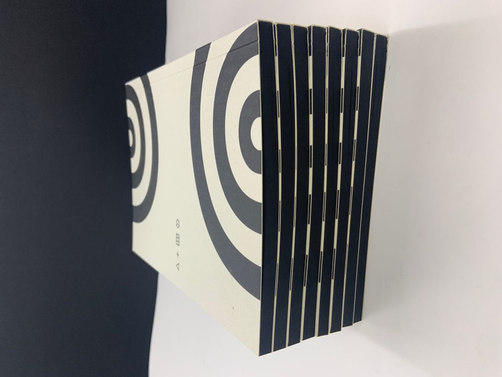 Gifts - "ECHOS" Collection - A5 black paper Notebooks - PULP SHOP
