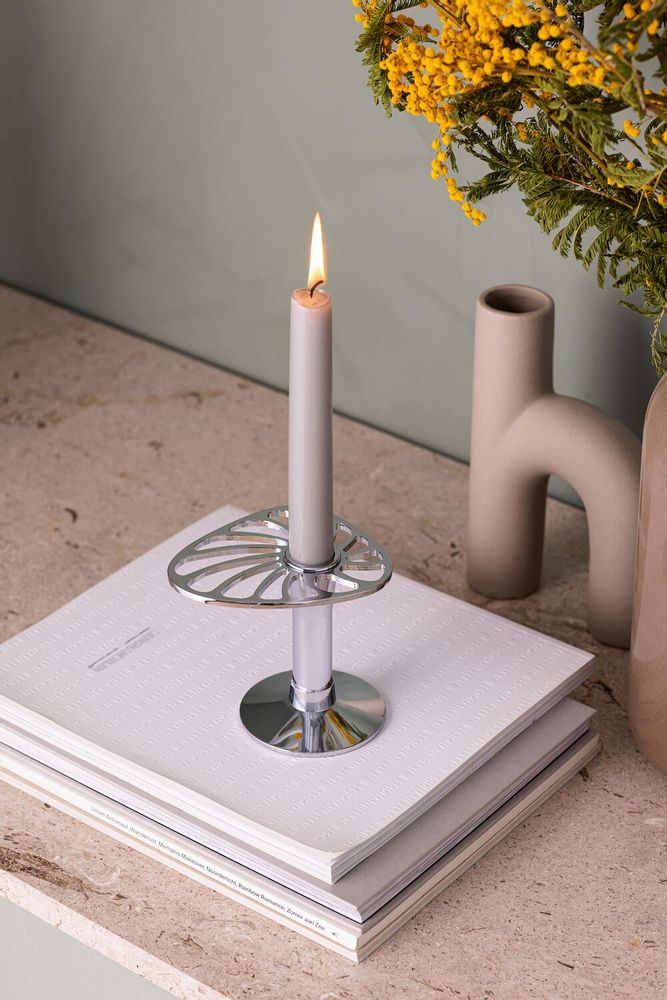 Objets personnalisables - LIND CURVE BOUGEOIRS MODULAIRES, CHROME - LIND DNA