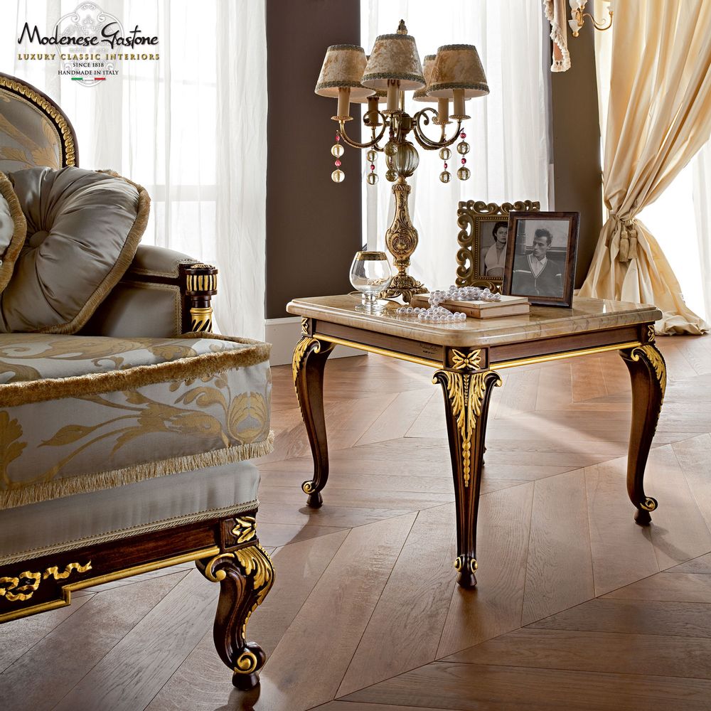 Upholstery fabrics - Casanova Classic 3-seater Sofa - MODENESE LUXURY FURNITURE