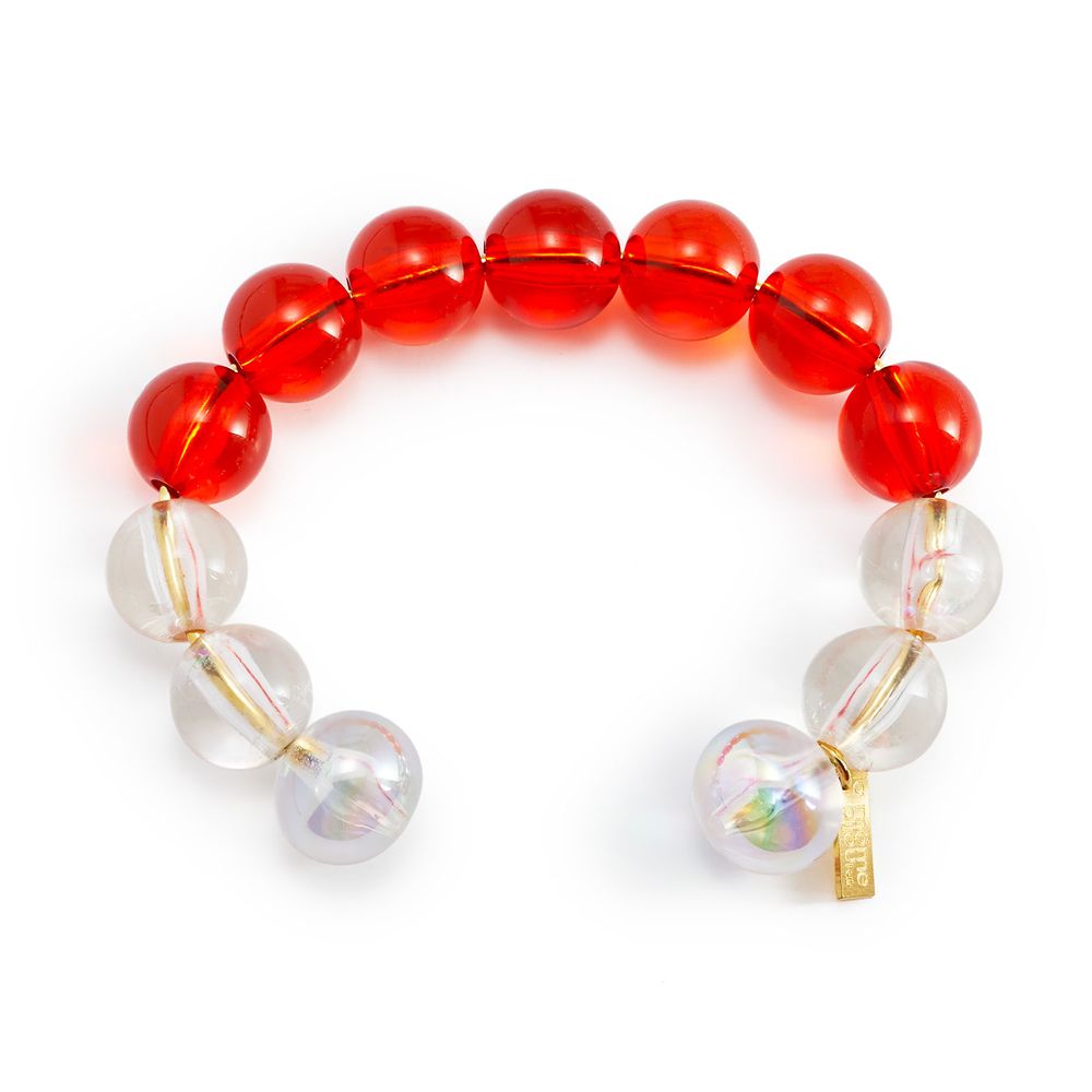 Jewelry - GOLD PLATED EARRINGS WITH 2 MURANO GLASS BEADS. - LA MÔME BIJOU