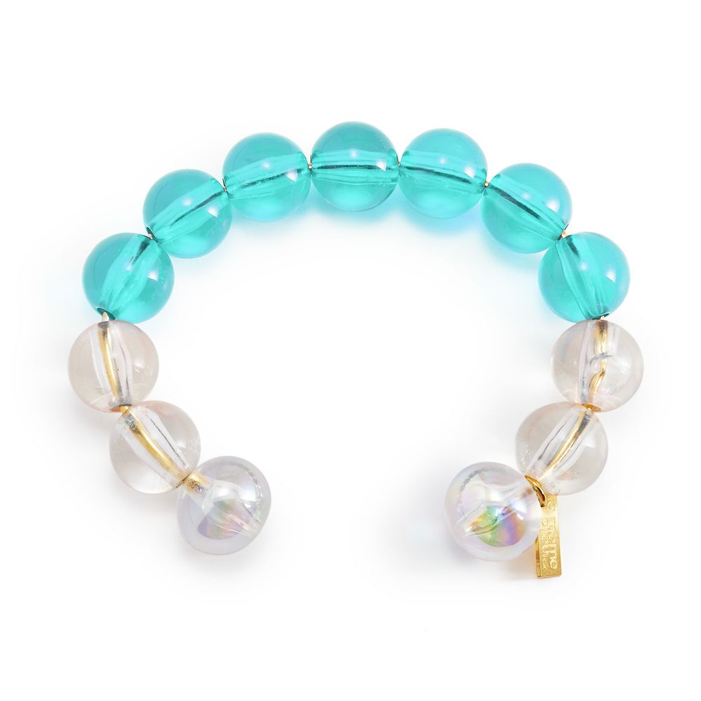 Jewelry - GOLD PLATED EARRINGS WITH 2 MURANO GLASS BEADS. - LA MÔME BIJOU
