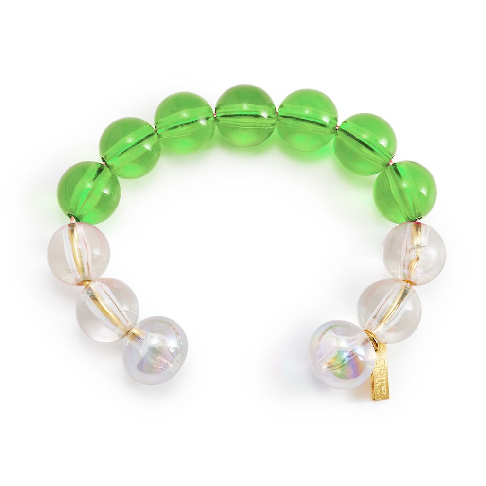 Jewelry - GOLD PLATED EARRINGS WITH 2 MURANO GLASS BEADS. - LA MÔME BIJOU