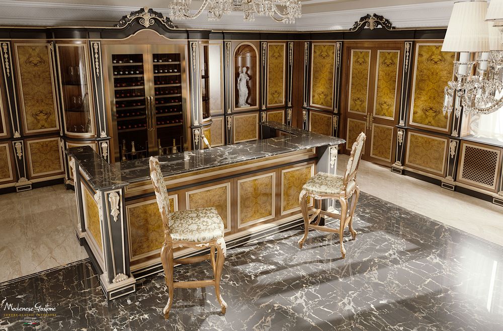 Revêtements sols intérieurs - Cuisine de Luxe - MODENESE LUXURY FURNITURE