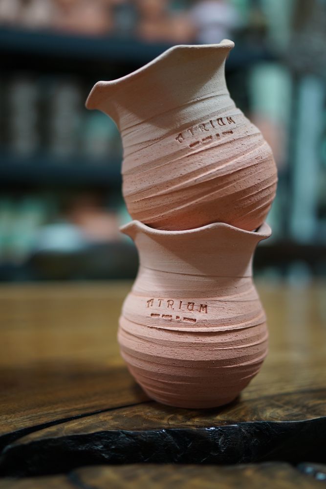 Vases - Astrea- Handmade Terracotta Pot - ATRIUM DESIGN STUDIO