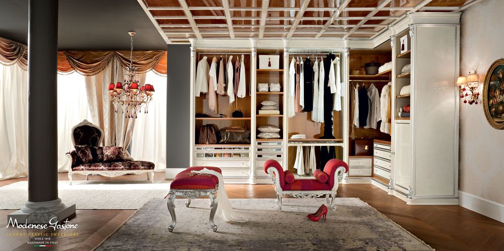 Tapis sur-mesure - Dressings de luxe - MODENESE LUXURY FURNITURE