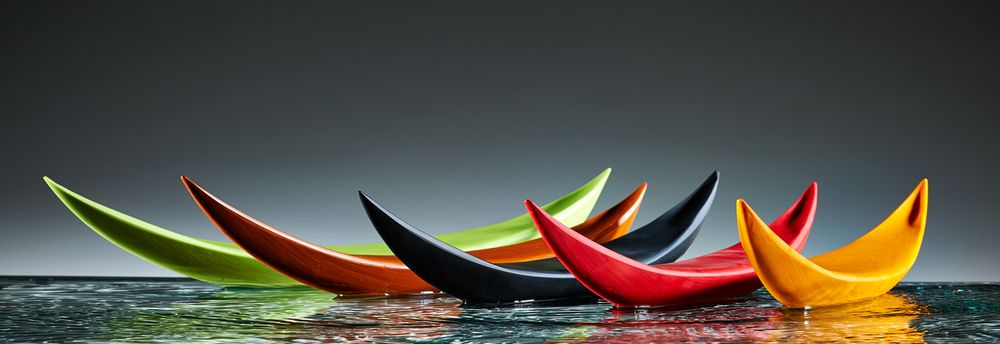 Art glass - Gondola Sculpture - ALFIER GLASSTUDIO
