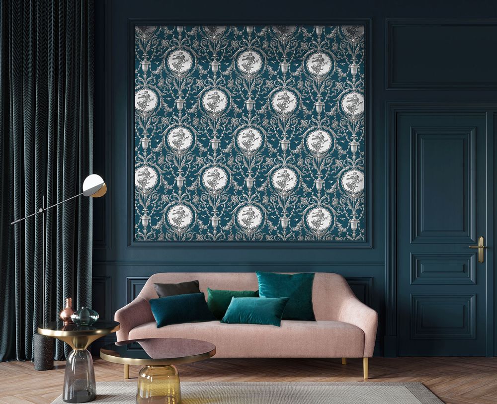 Other wall decoration - MÉDAILLONS wallpaper - LE GRAND SIÈCLE