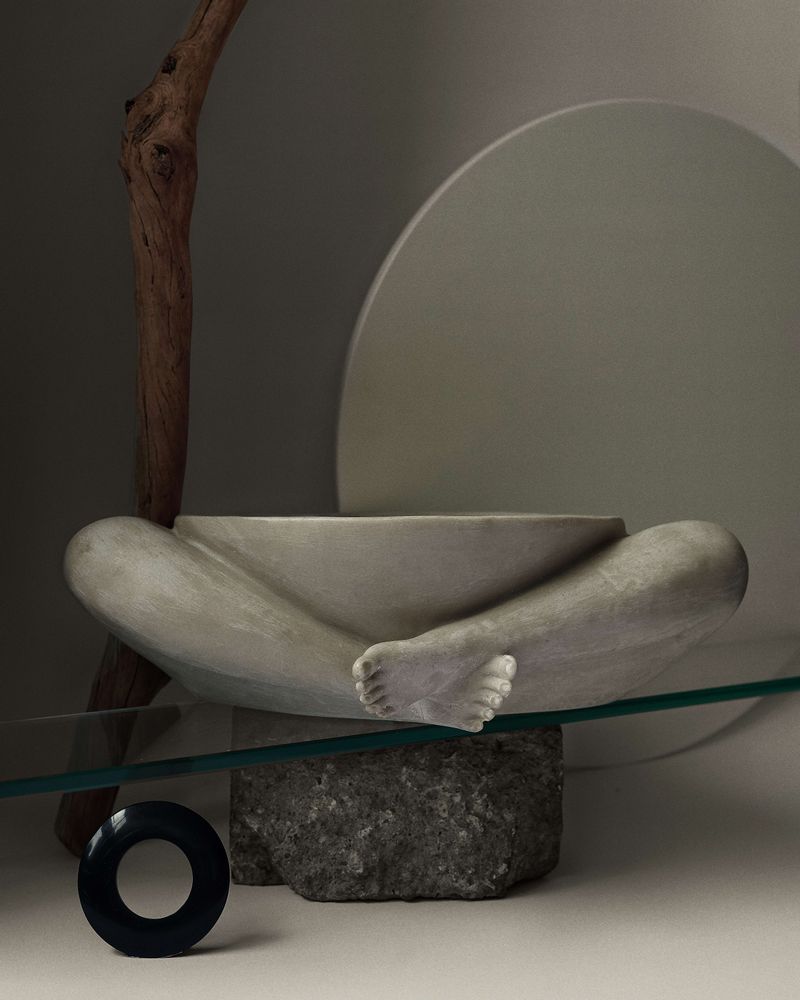 Decorative objects - Sukhasana II Bowl by Marcela Cure - MARCELA CURE