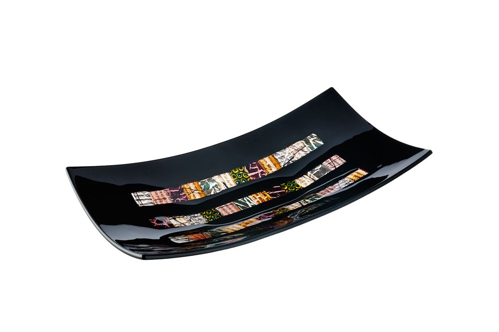 Trays - Dubai R40 Murano glass tray - ALFIER GLASSTUDIO