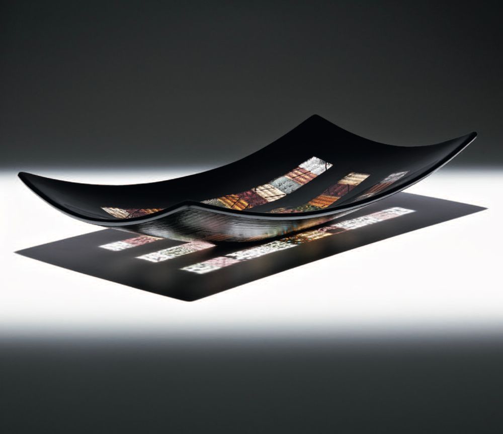 Trays - Dubai R40 Murano glass tray - ALFIER GLASSTUDIO