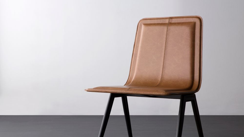 Chairs - TECNO Chair- metal+leather - DOIMO BRASIL