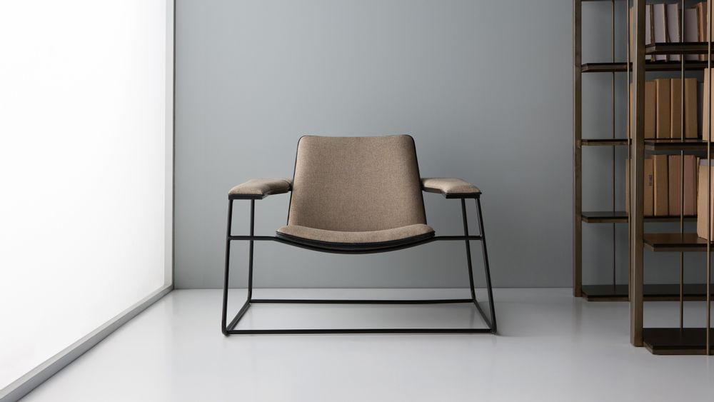 Chaises longues - Chaises longues DIVA - métal+cuir - DOIMO BRASIL