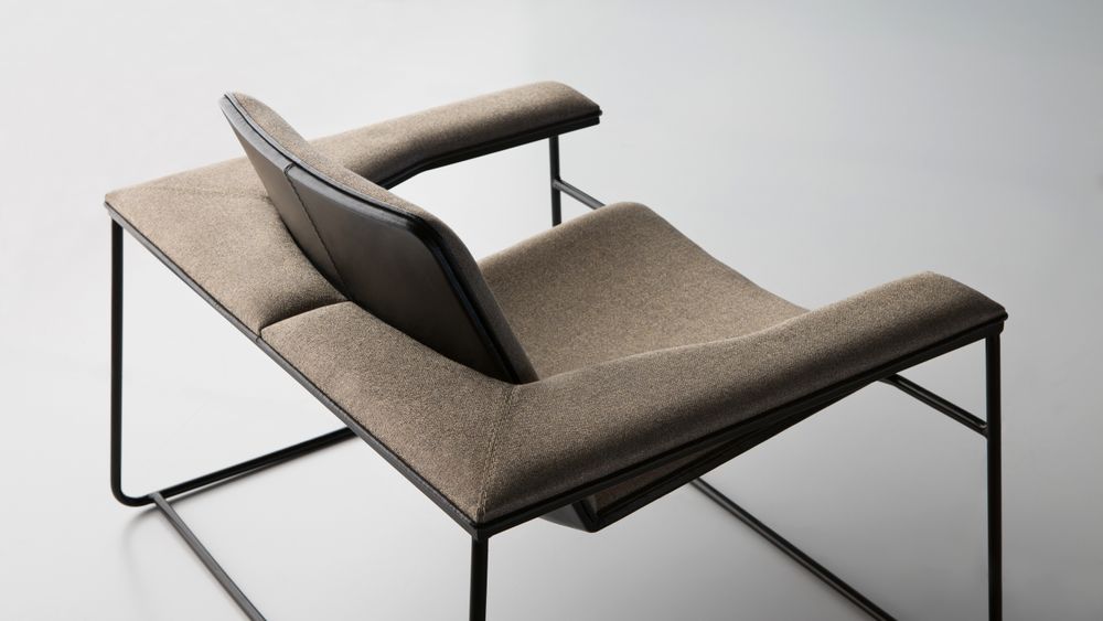 Chaises longues - Chaises longues DIVA - métal+cuir - DOIMO BRASIL